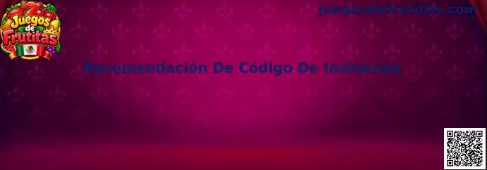 Imagen informativa sobre la recomendación de código de invitación en Juegos de Frutitas