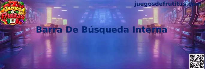 Imagen ilustrativa de la Barra de Búsqueda Interna de Juegos de Frutitas