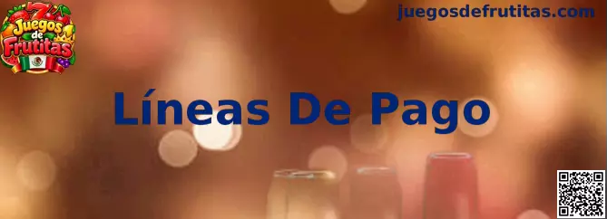 Ejemplo educativo de líneas de pago en Juegos de Frutitas